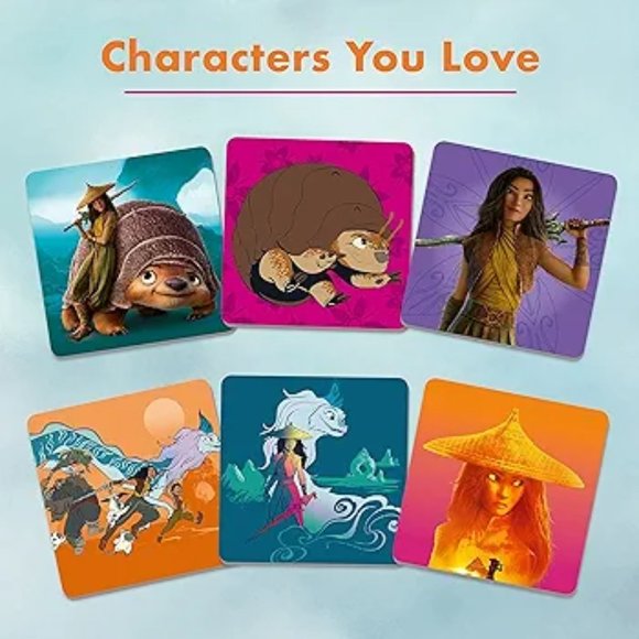 Raya & The Last Dragon Matching Game NWT - Picture 2 of 14